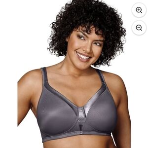 Playtex 18 Hour Wirefree Bra Silky Soft Smoothing Lightweight Womens 40D